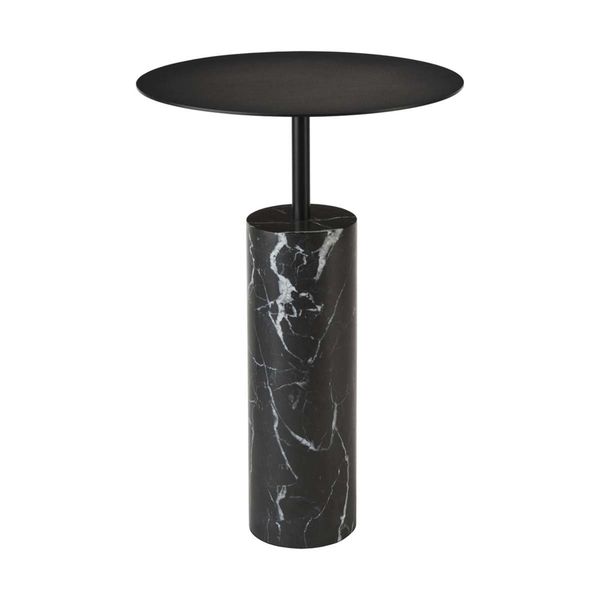 Aquanova Nero Bijzettafel Black