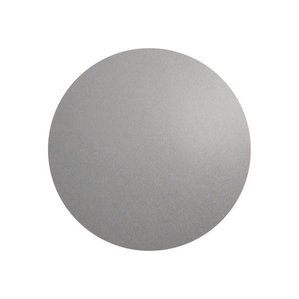 Asa Placemat rond lederlook D38cm Cement