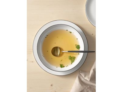 à table ligne noire pastabord D22cm 