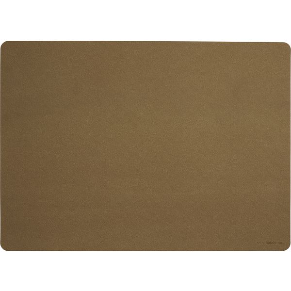 Asa Soft Leather Placemat lederlook 46x33cm Cork