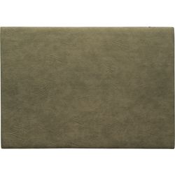 Asa Vegan Leather Placemat 46x33cm Khaki