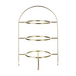 Etagere 3-laags 36,5cm Goud 