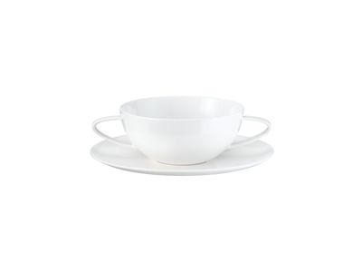  à table soep kom met schotel, ø 13 cm