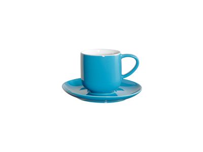 coppa espresso kop en schotel set van 2