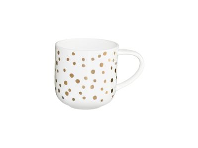 coppa mok, golden dots