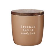 Hey! Jar freshly baked cookies D15cm H14,5cm 