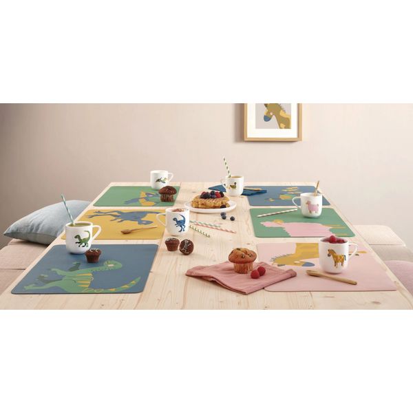 Asa Kids Placemat lederlook 46x33cm kat Kasimimr