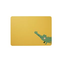 Asa Kids Placemat lederlook 46x33cm Croco Crocodile