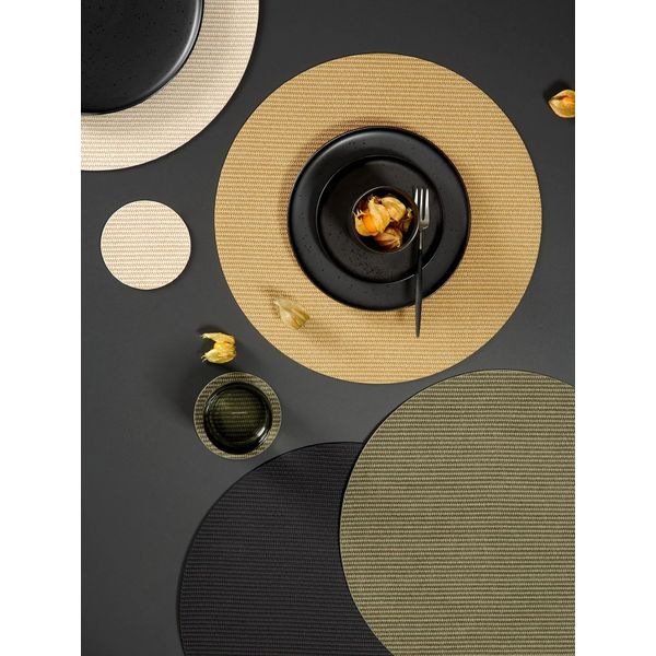 Asa Placemat Sisal Optic Rough Kuro