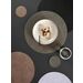 Asa Placemat Vegan Leather Rond 38cm Mushroom