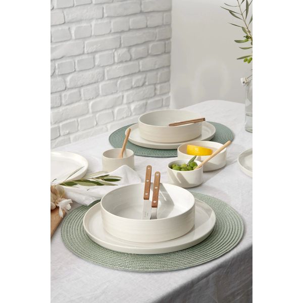 Asa RE:CIRCLE Placemat D38cm Sea Salt