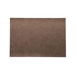 Asa Placemat Vegan leather 46x33cm Nougat