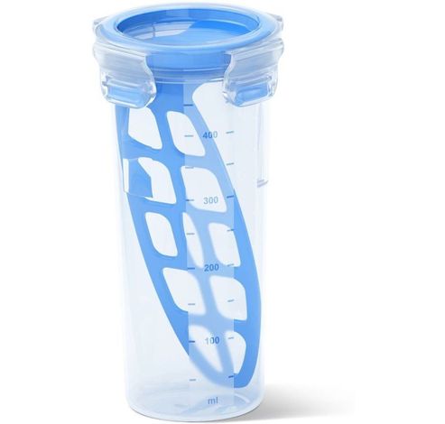 Clip&Close Shaker 0,5L blauw  Emsa