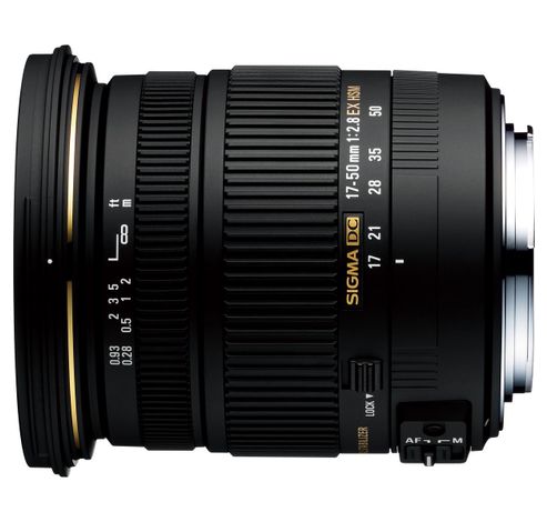 17-50mm F2.8 EX DC OS Nikon AF  Sigma