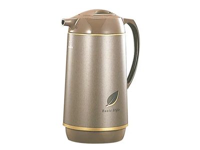 isoleerkan met glazen binnenfles mokka 1L