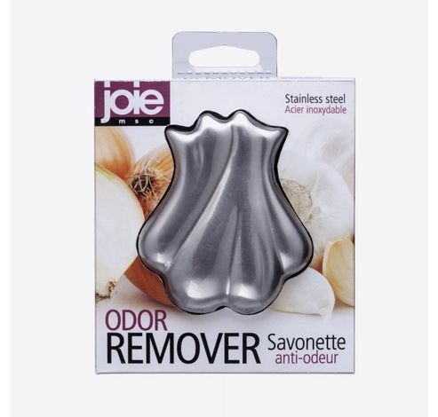 savonnette anti-odeur en inox 7.2x6x2cm  JOIE