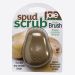 JOIE Spud Scrub aardappelborsteltje uit kunststof bruin 6x4.3x8.3cm