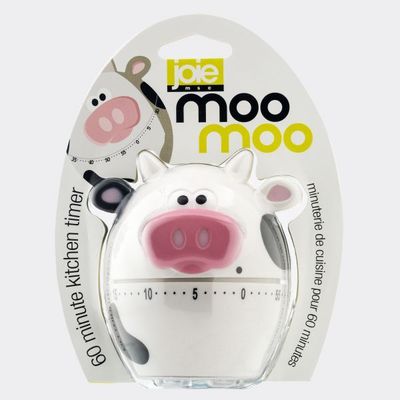 MooMoo kookwekker tot 1 uur koe wit  JOIE