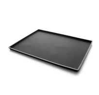 Non spill bakmat uit silicone zwart 40x30x1.2cm 