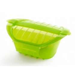 Magnetron stomer voor 1-2 personen uit silicone groen 24x12.4x5cm 