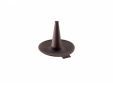 Set van 6 bagelvormen uit silicone bruin 10.3x12.4x13.5cm