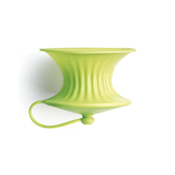 Lékué Set van 2 citruspersen uit silicone groen Ø 8.3cm H 6.3cm