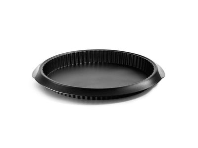 Moule à tarte/quiche en silicone noir Ø 28cm H 3.2cm