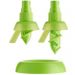 Set van 2 citrussprays voor limoen en citroen groen Ø 4.3cm H 7.5cm en H 9.5cm 