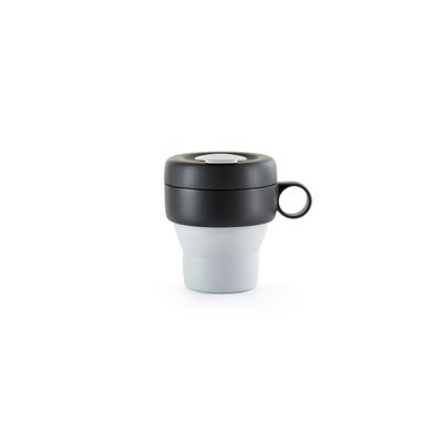 Mug To Go vouwbare reisbeker uit silicone grijs 350ml  Lékué