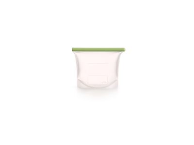 Herbruikbare vershoudzak uit silicone 1.5L