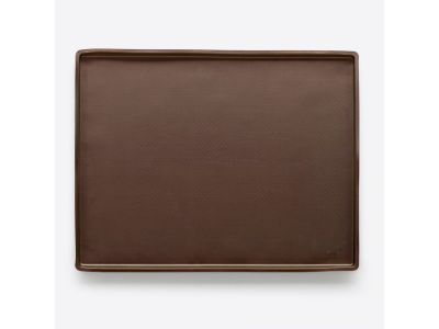 Non Spill bakmat uit silicone bruin 40x30x1.2cm