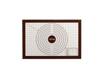 Kleefvrije bakmat voor gebak met bemating 60x40cm