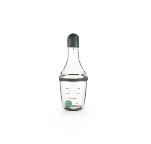 shaker à vinaigrette en silicone et Tritan vert 180ml  Lékué