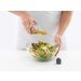 vinaigrette shaker uit silicone en Tritan groen 180ml 