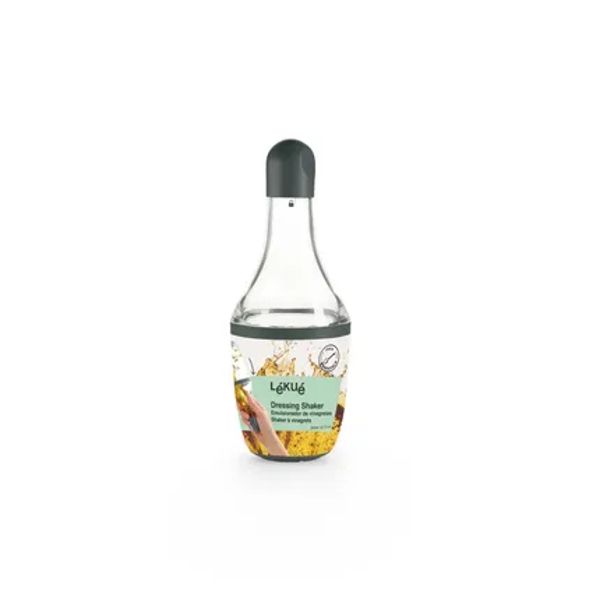 vinaigrette shaker uit silicone en Tritan groen 180ml 