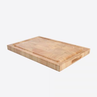 Planche à découper avec rainure en bois hévéa 42x28x3cm  T&G Woodware