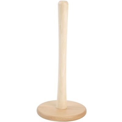 Keukenrolhouder uit beuk FSC® Ø 14cm H 31.5cm  T&G Woodware