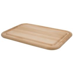 T&G Woodware Planche à découper avec rainure en hêtre FSC® 36.5x25.5x2cm 