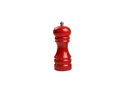Capstan pepermolen uit hevea-hout rood 15cm
