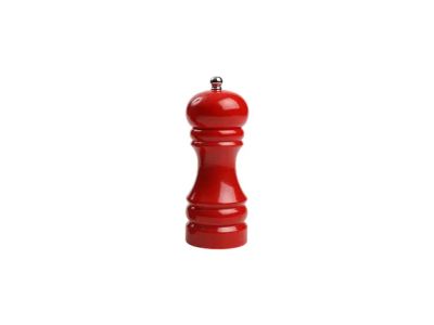 Capstan zoutmolen uit hevea-hout rood 15cm