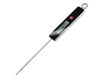 Probe digitale universele huishoudthermometer zwart 27.7x2.5x1.1cm