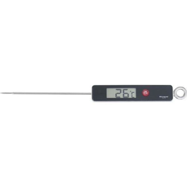 Westmark Probe digitale universele huishoudthermometer zwart 27.7x2.5x1.1cm