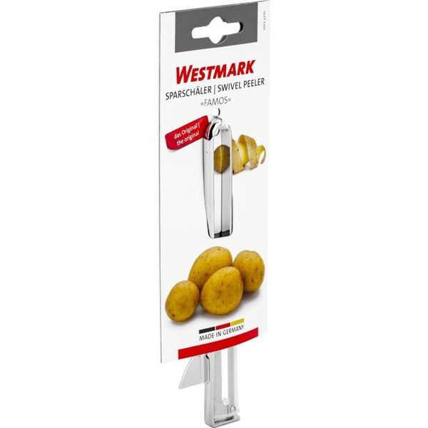 Westmark Famos verticale dunschiller uit metaal en rvs 15.7x4.1x0.7cm