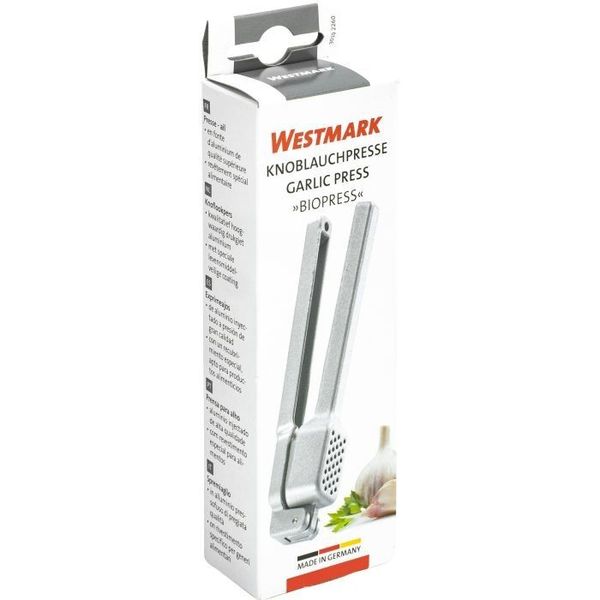 Westmark Biopress knoflookpers uit aluminium 15.2x2.5x3.1cm