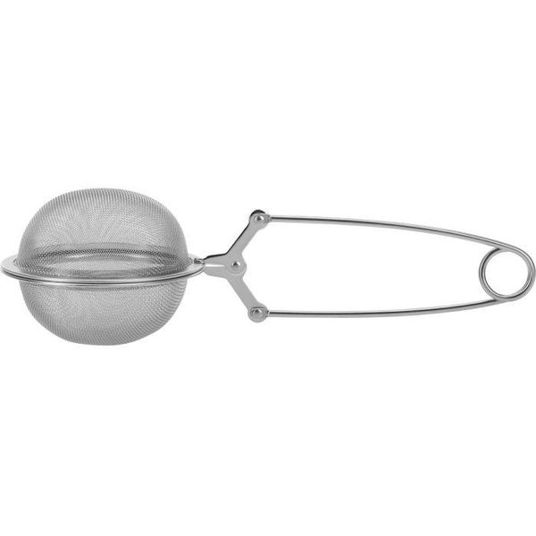 Ronde thee infuser uit rvs 17.5x6.6x5.4cm 