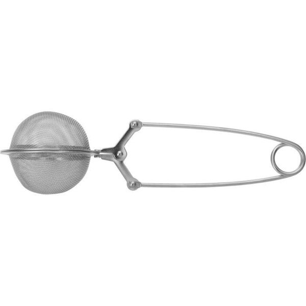 Ronde thee infuser uit rvs 16x5.1x4cm 