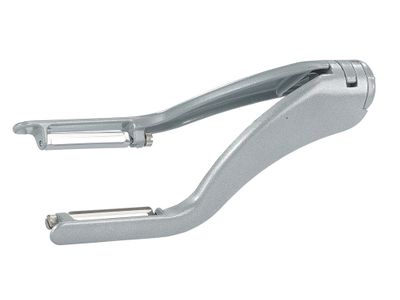 Peel-Star dubbele dunschiller uit aluminium en rvs