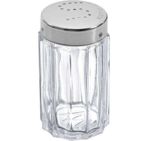 Traditionell salière en verre et inox ø 3.7cm H 7cm  Westmark