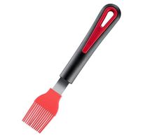 Gallant borstel uit silicone zwart en rood 20.5x2.7x2cm 