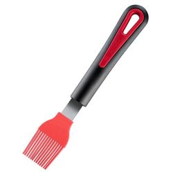 Westmark Gallant borstel uit silicone zwart en rood 20.5x2.7x2cm